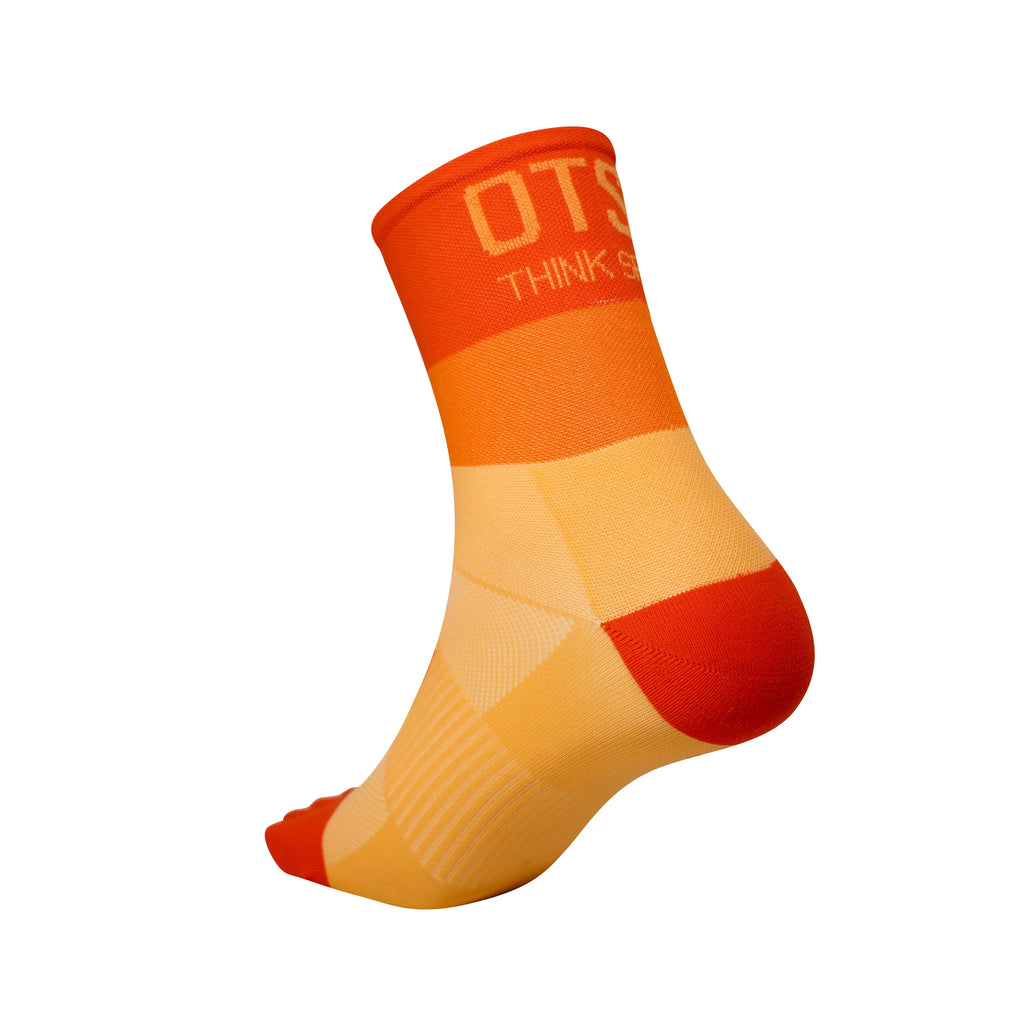 5-toe Socks - Full Orange