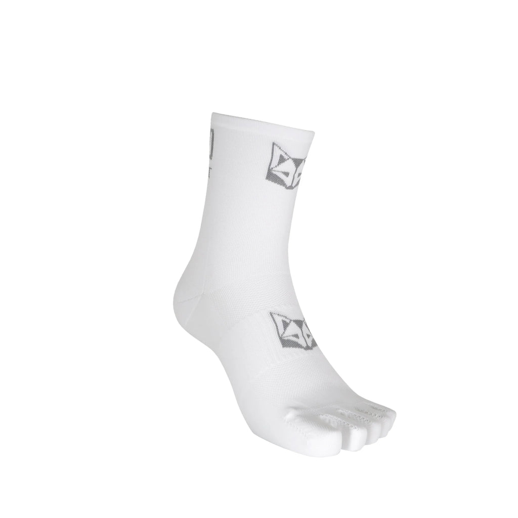 5-toe Socks - Full White