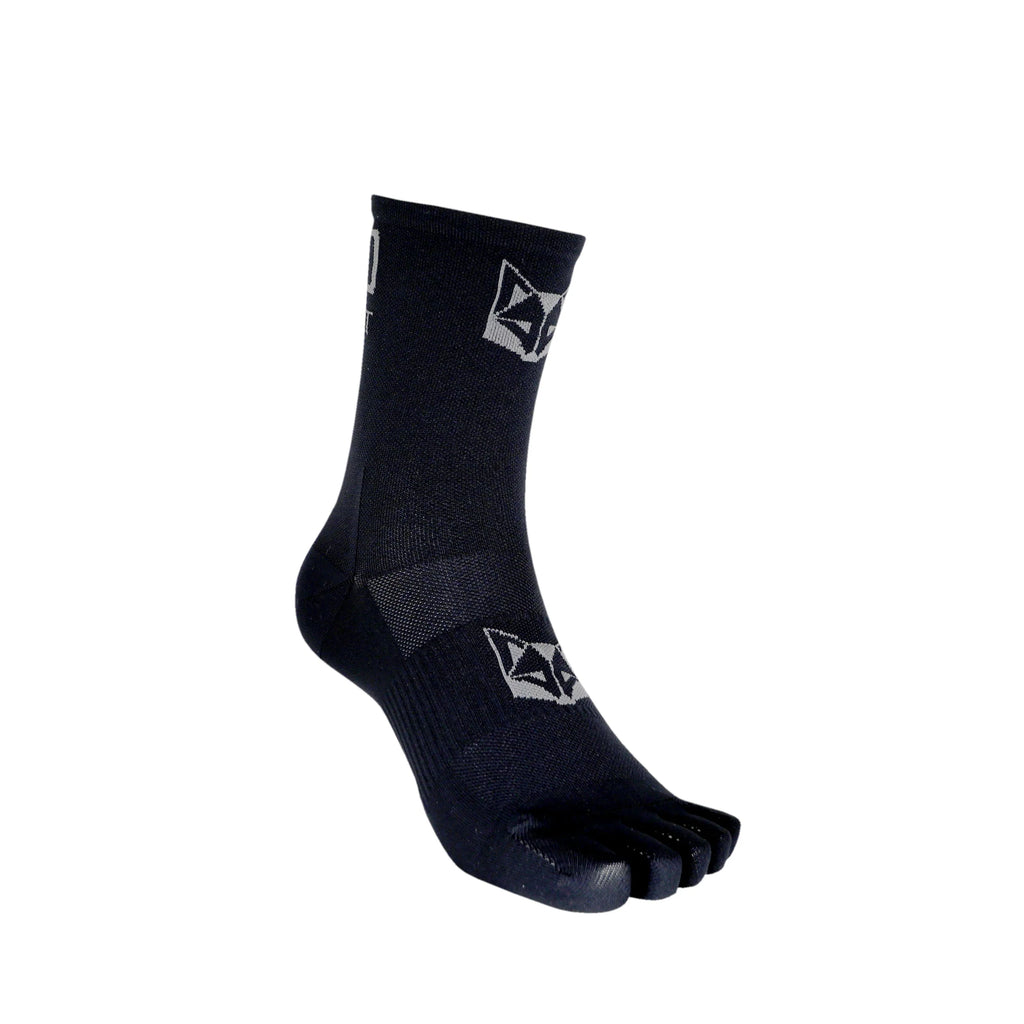 5-toe Socks - Full Black