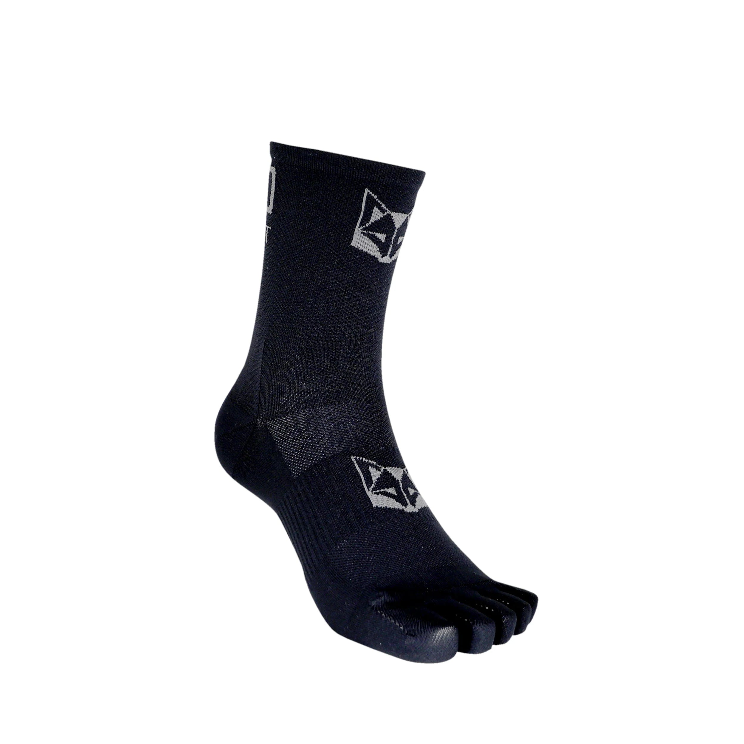 5-toe Socks - Full Black