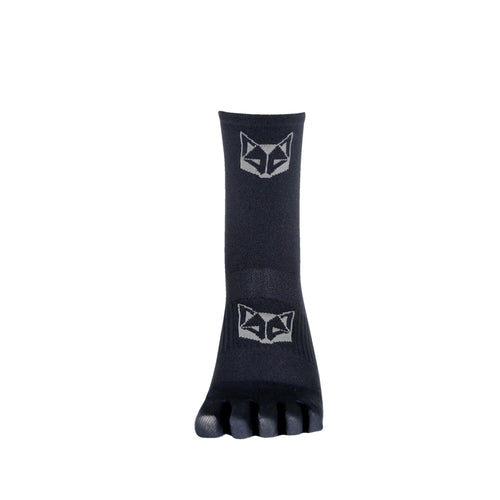 5-toe Socks - Full Black