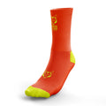 Multisport Medium Cut Socks - Flooow fluo orange & fluo yellow